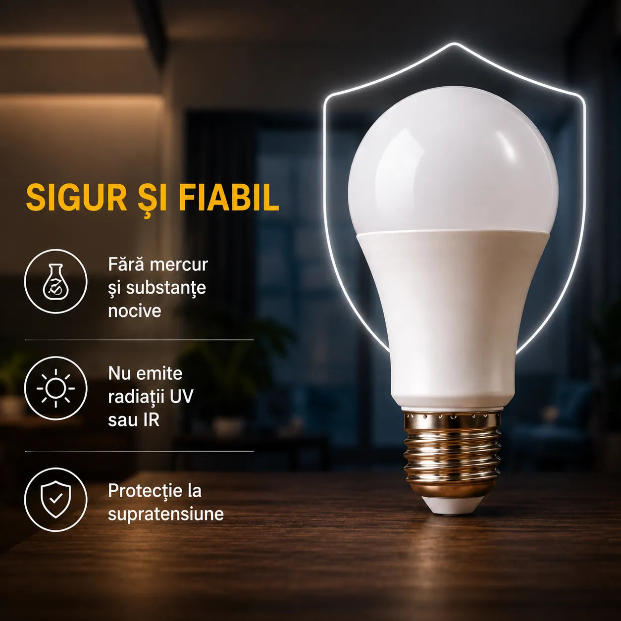Pachet 8 Becuri LED Ultra Economice (6+2 GRATIS)