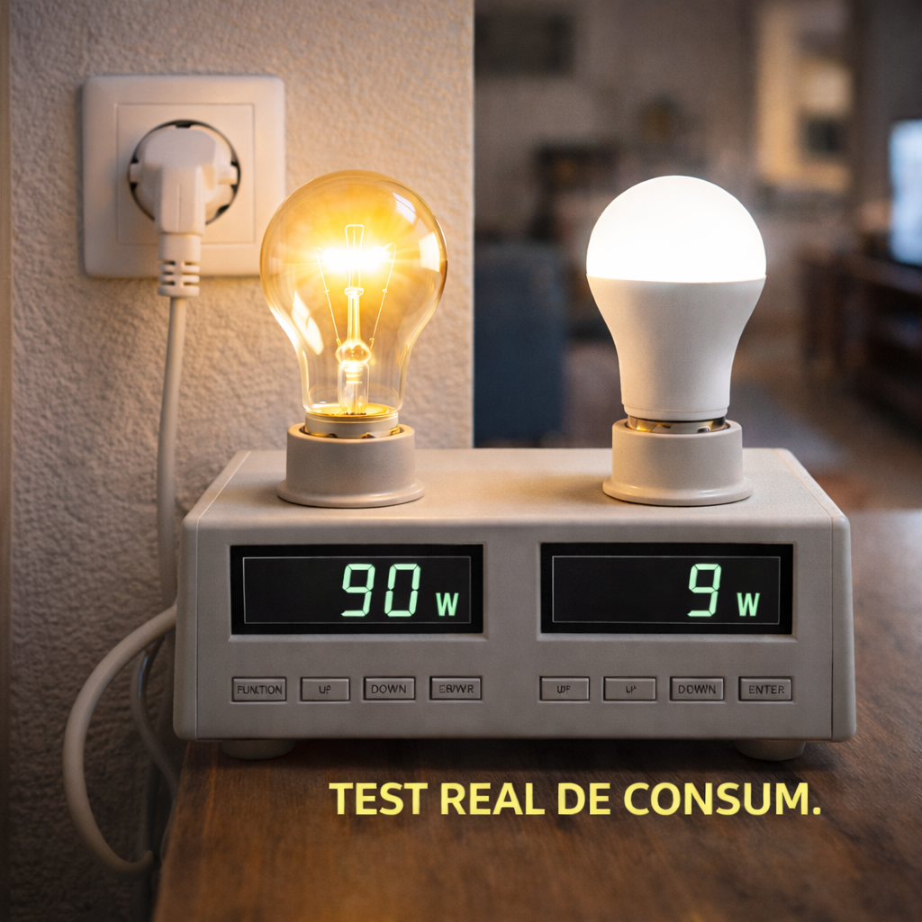 Pachet Promo 8 Becuri LED Ultra Economice (6+2 GRATIS), Consum Redus 90%, Iluminare Puternică, Durată 15 Ani